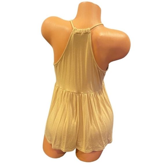 2Bella Halter Top in Tan - Picture 3 of 3